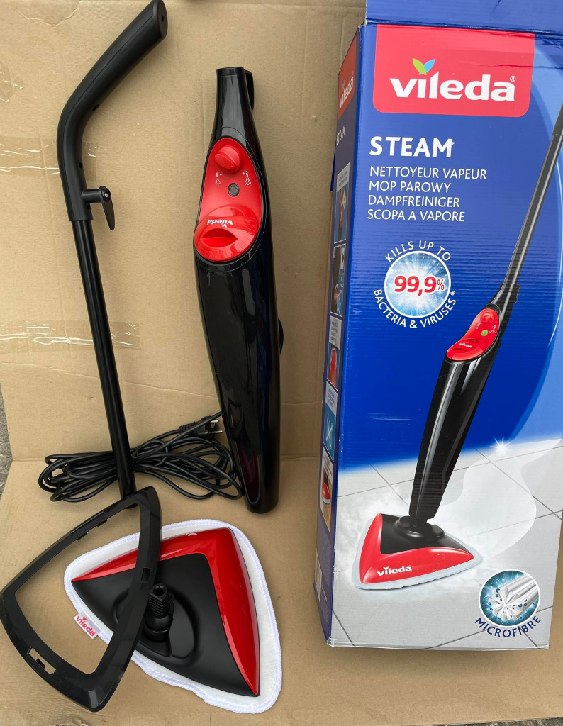 Mop parowy Vileda Steam 1550 W Choszczno Kup teraz na Allegro Lokalnie