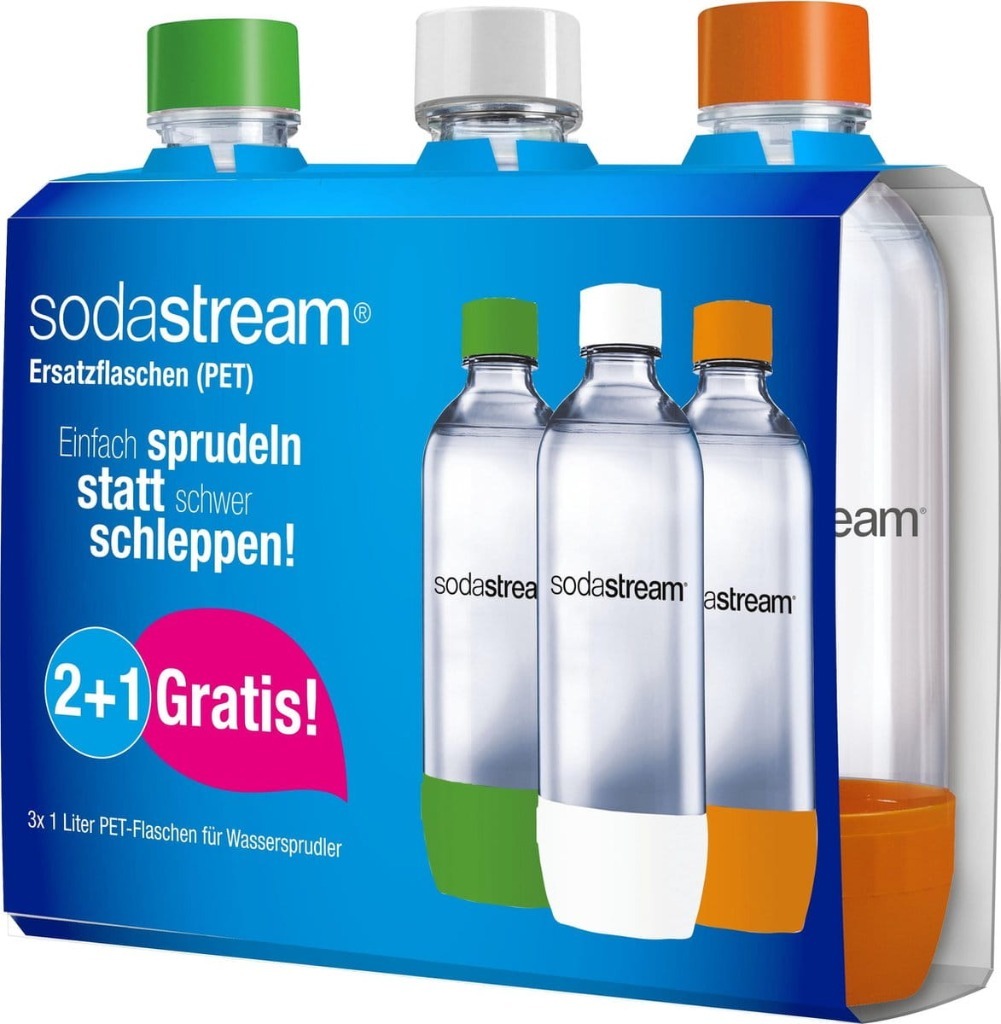 Sodastream 3 X butelka do saturatora soda stream Warszawa Kup teraz