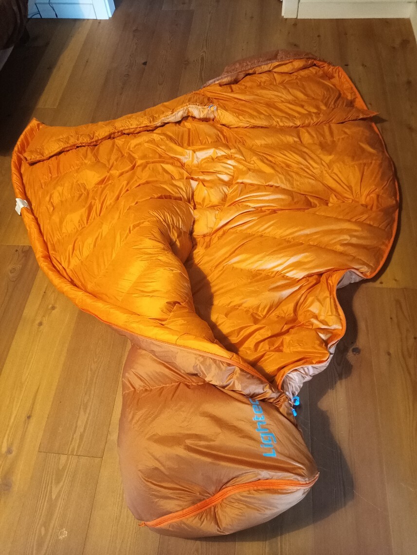 Śpiwór puchowy Ferrino Lightec Duvet 1400 okazja Zabrze Licytacja