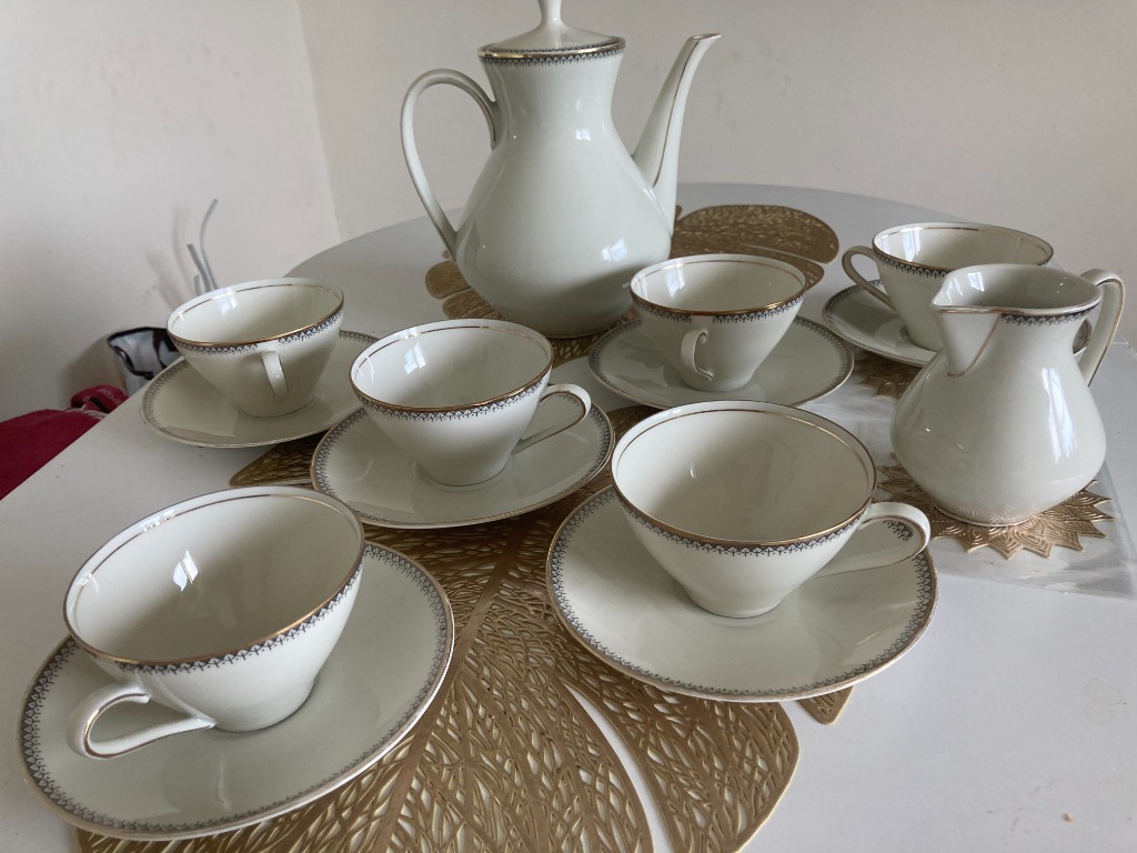 Winterling Marktleuthen Bavaria zestaw kawa/herb Trzyciąż Kup