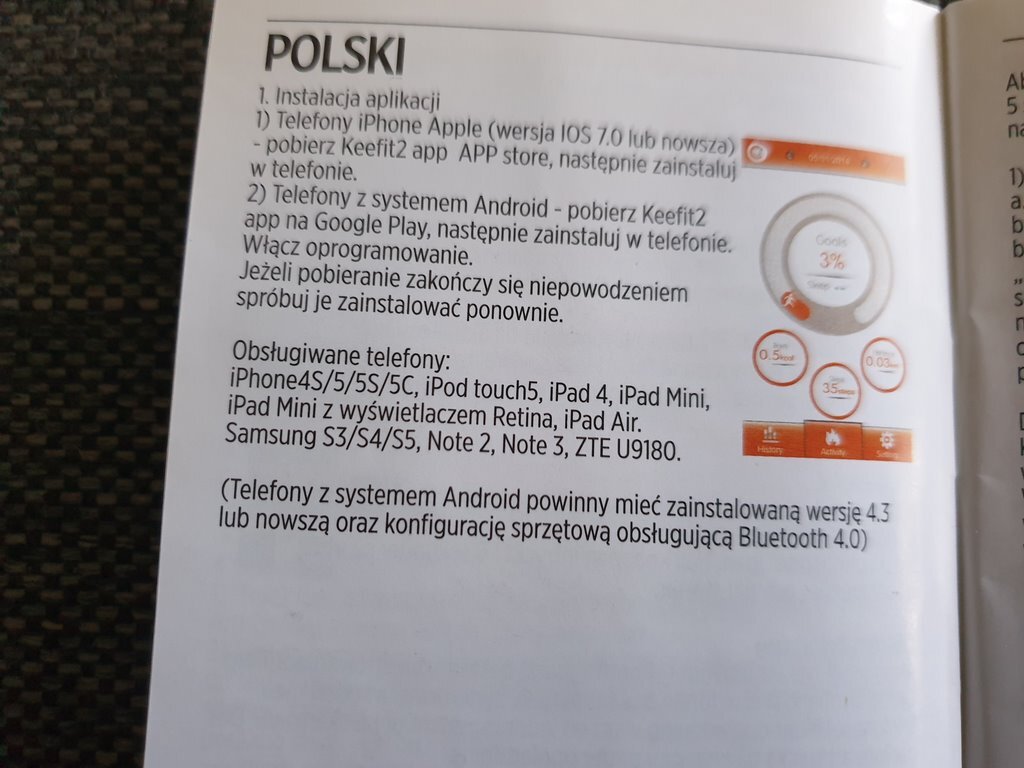 Activity Tracker, opaska sportowa P417,10X Warszawa Licytacja na