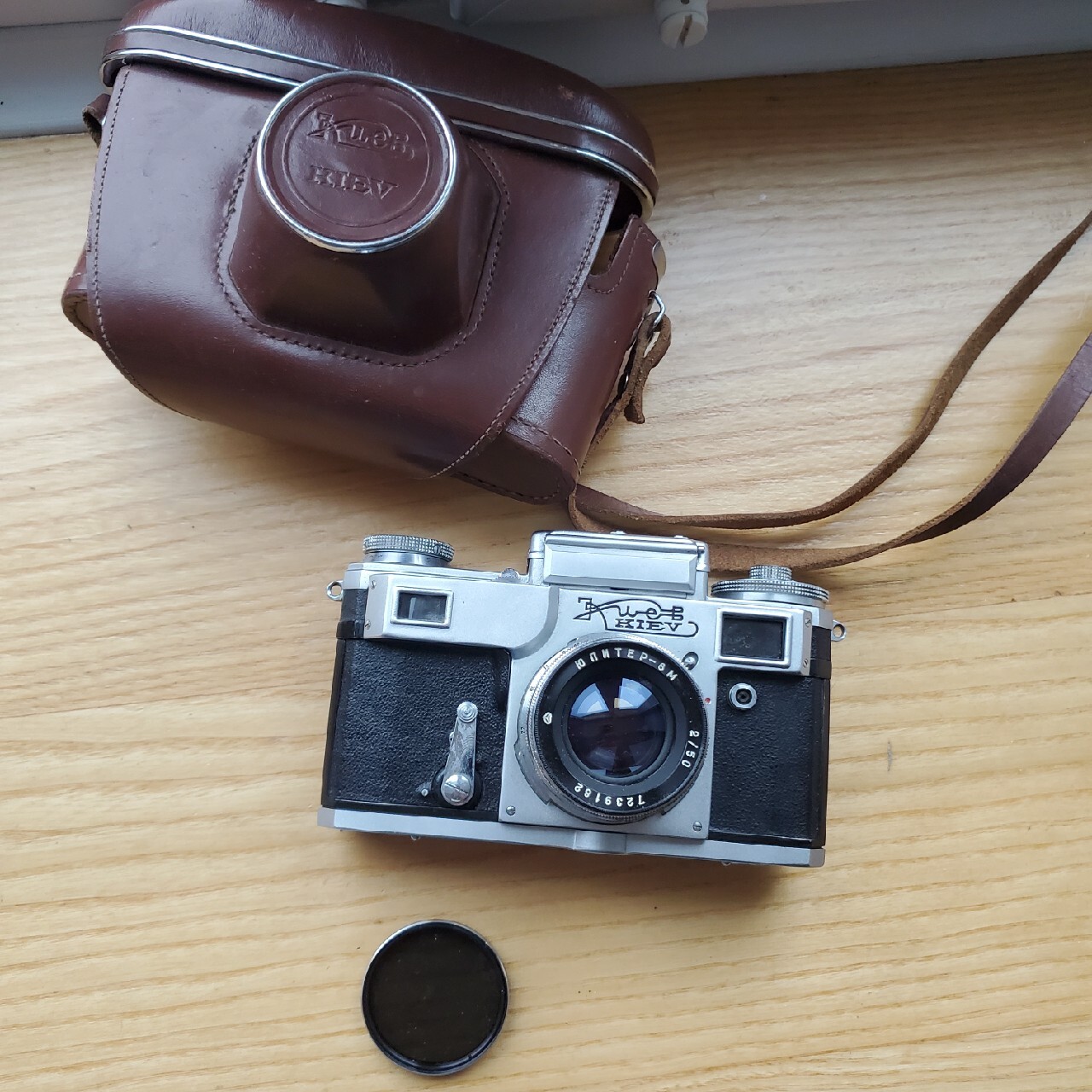 Aparat kamera Kiev 4 obiektyw yupiter 8m zsrr warszawa Kup teraz na