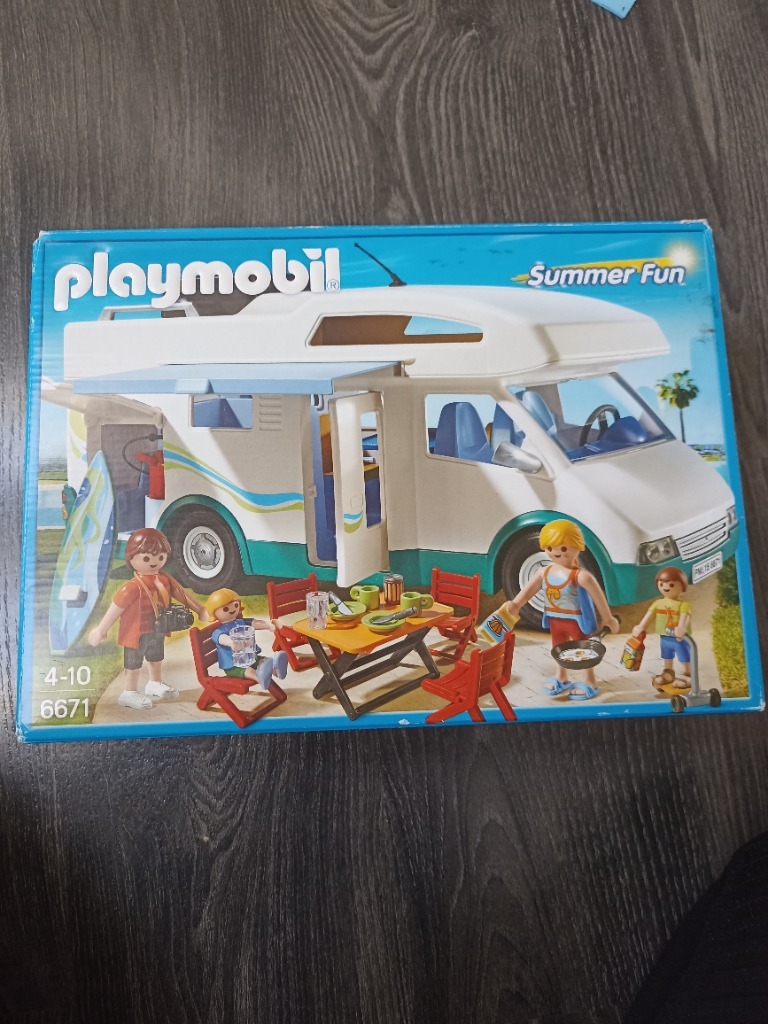 PLAYMOBIL 6671 Rodzinne auto kempingowe Cieszyn Kup teraz na