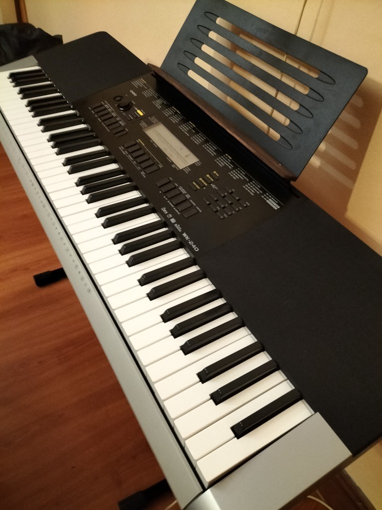 Keyboard Casio WK 240 Gorzów Wlkp. Ogłoszenie na Allegro Lokalnie
