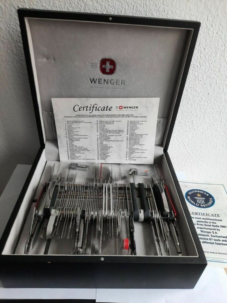 WENGER 16999 swiss army knife giant Białystok Kup teraz na Allegro