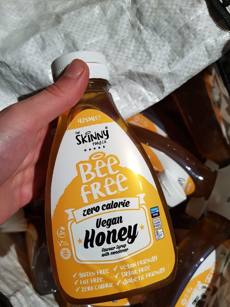 Skinny Syrup Vegan Honey keto sos zero 0 kcal OPIS Warszawa Kup