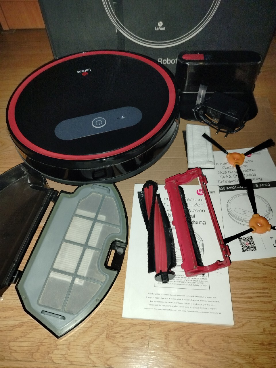 Robot sprzątający Lefant M501B Wifi Gniezno Kup teraz na Allegro Lokalnie