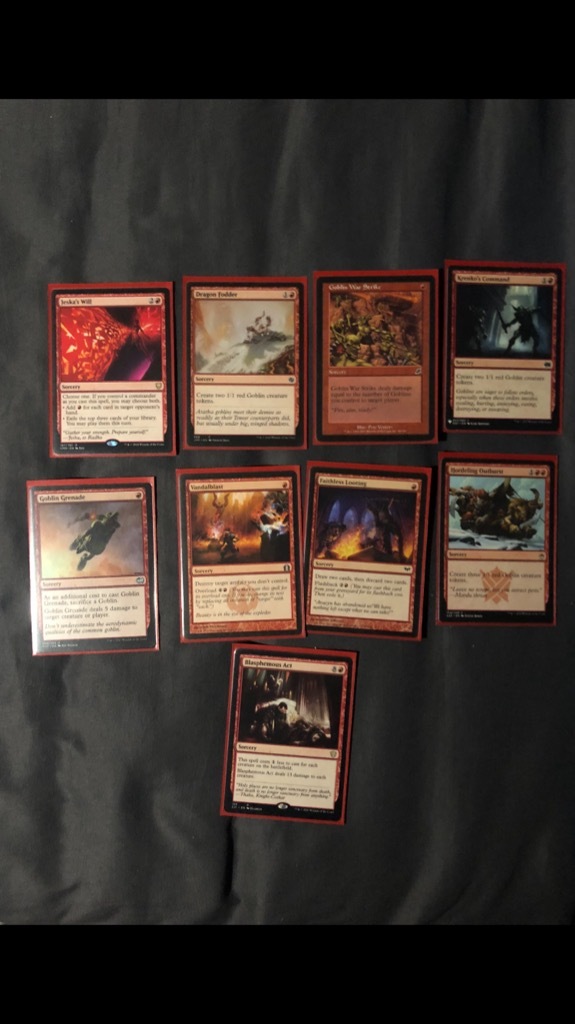 Magic The Gathering Krenko Commander Goblin Deck Gdańsk