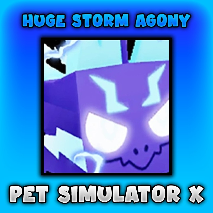 Huge Storm Agony Pet Simulator X Poznań Kup teraz na Allegro Lokalnie
