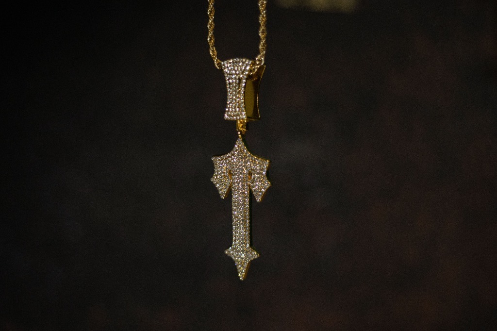 Trapstar chain gold naszyjnik trapstar diamencik Koszalin Kup teraz