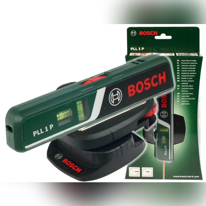 poziomica laserowa PLL 1 P BOSCH + uchwyt ścienny Bytom Kup teraz