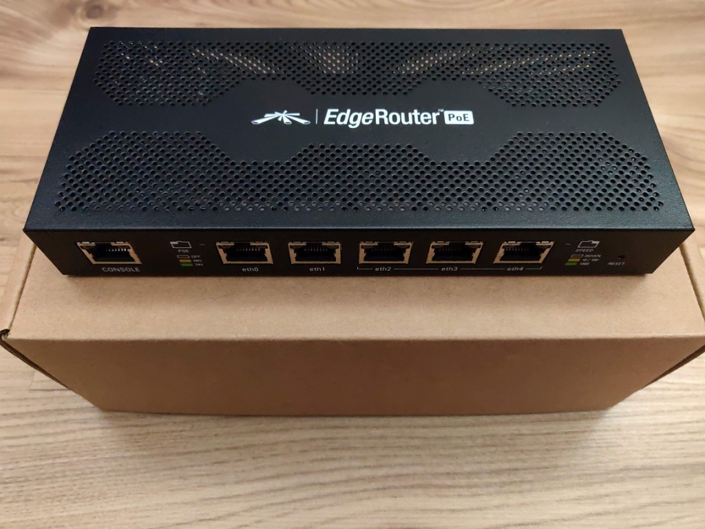 Ubiquity EdgeRouter PoE ERPoe5, ideał, B2B, FVAT Białystok