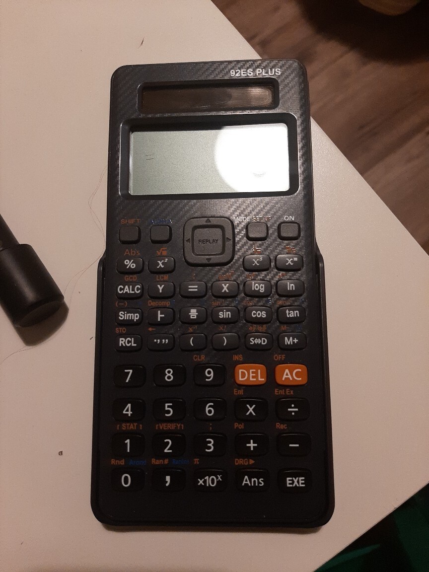 Kalkulator naukowy 92ES PLUS Łódź Kup teraz na Allegro Lokalnie