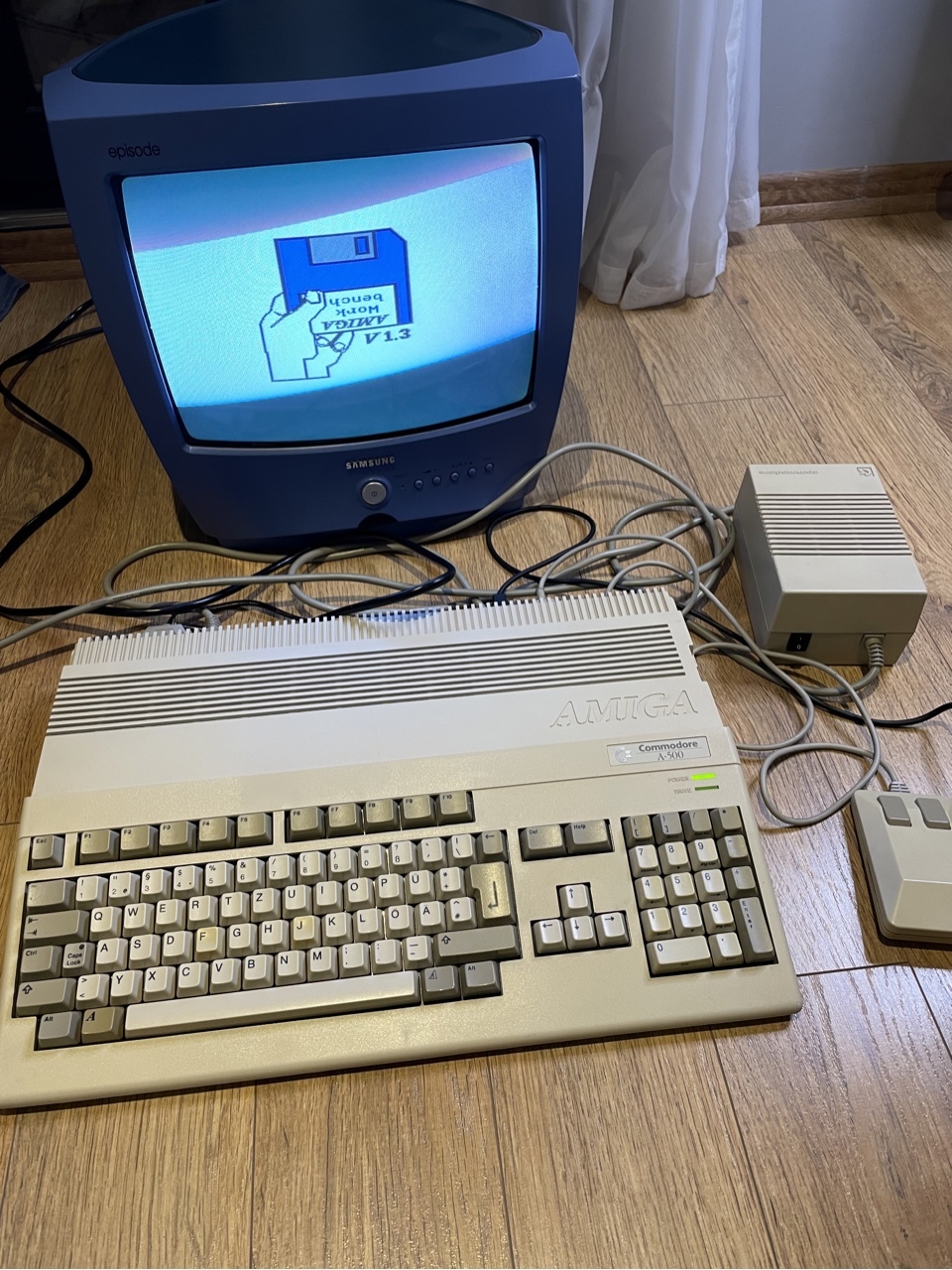Amiga 500 rev. 8a (500+) | Zawiercie | Kup teraz na Allegro Lokalnie