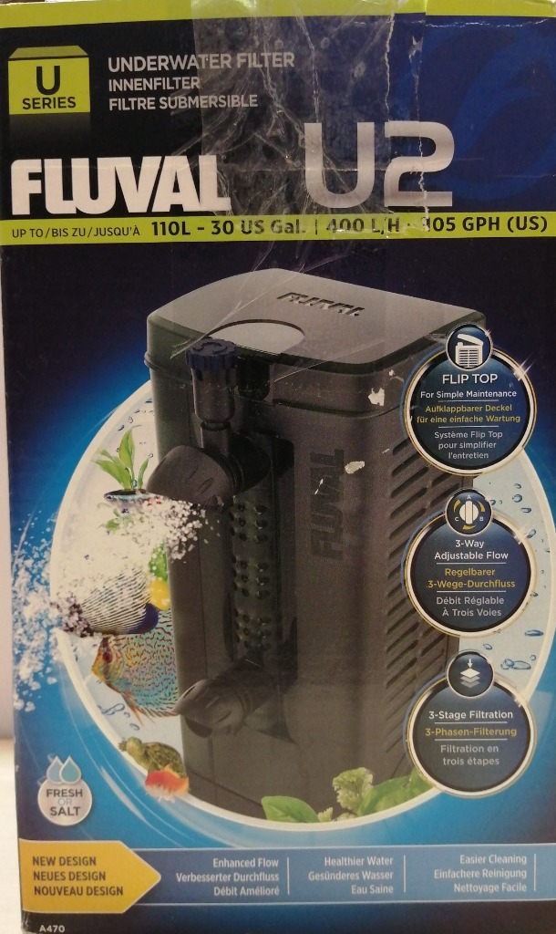 Filtr Fluval U2 ,komplet używany (nr96.2) Polkowice Kup teraz na