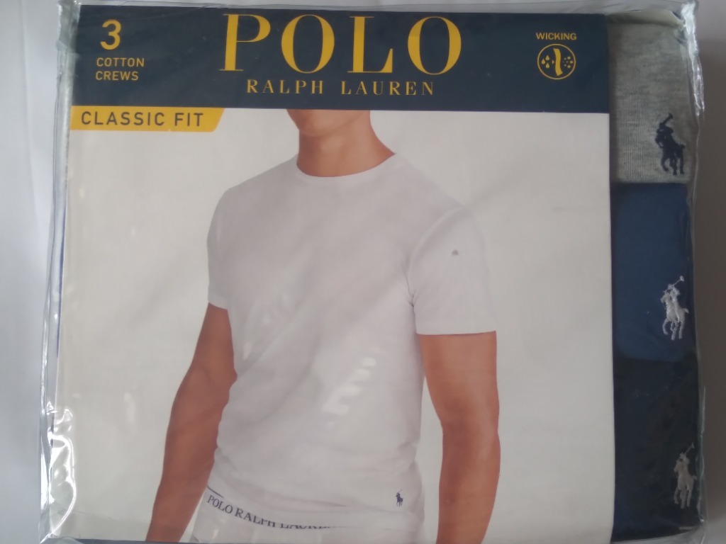 Koszulki męskie Ralph Lauren XL/XXL 3 pak Warszawa Kup teraz na