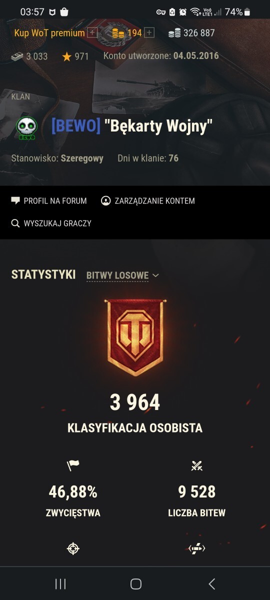 Konto World of Tanks 6 X 6 Lecie konta Bydgoszcz Kup teraz na