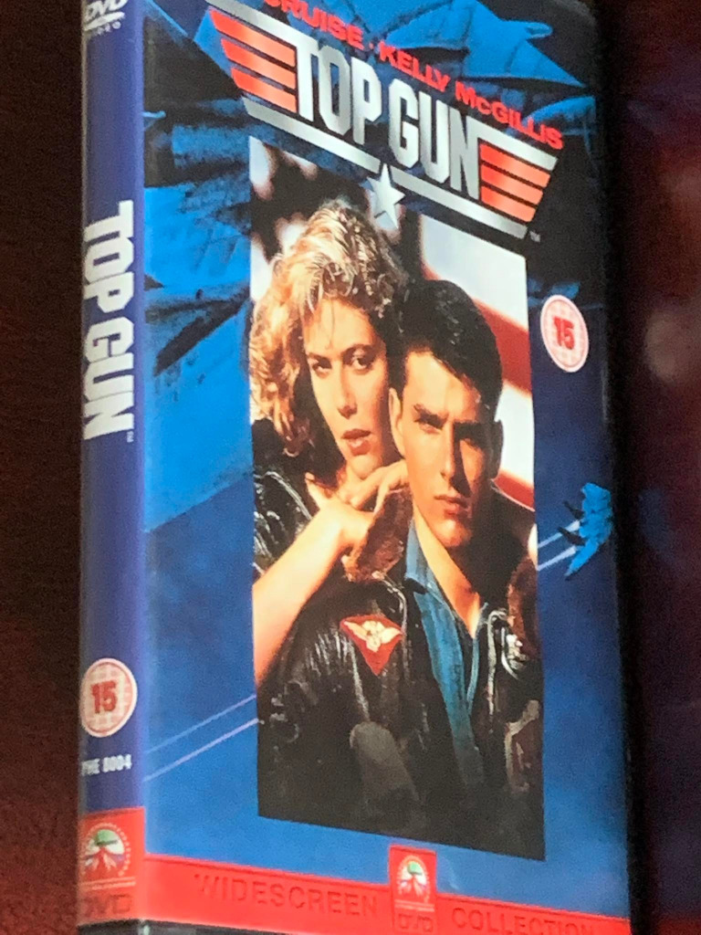 Top Gun DVD ( Tom Cruise , Kelly McGillis) BDB Wodzisław Śląski