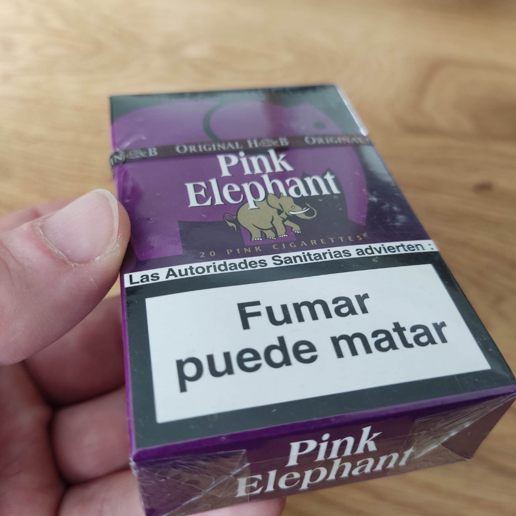 Kolekcjonerskie papierosy Pink Elephant H&B Żary Kup teraz na