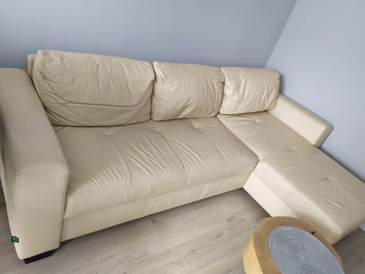 Skórzana sofa rozkladana, naroznik. Uzywana Gdańsk Ogłoszenie na