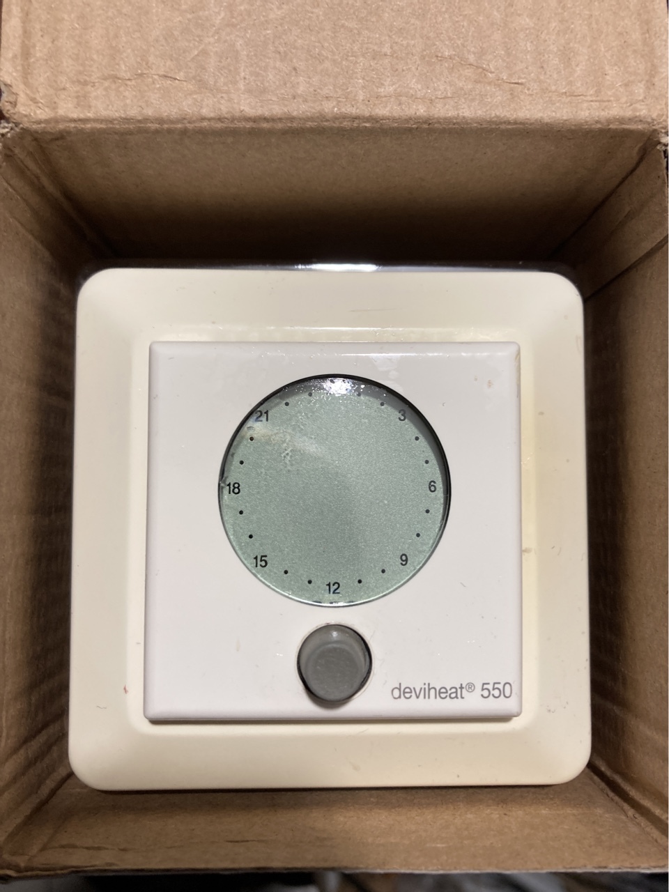 Sterownik Programator Termostat deviheat 550 | Warszawa | Kup teraz na