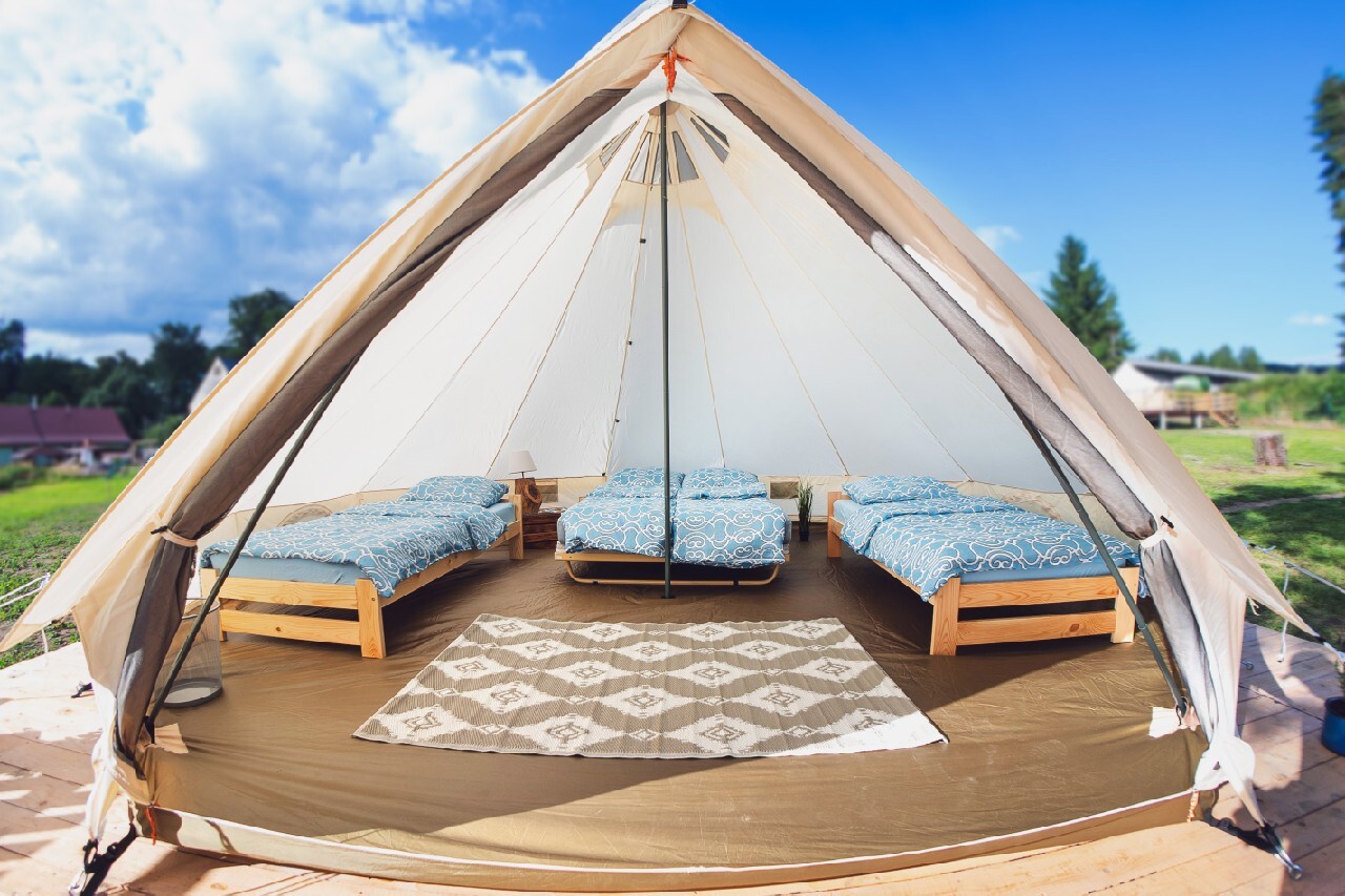 Karkonosze Glamping Komarno noclegi namioty Komarno Ogłoszenie na