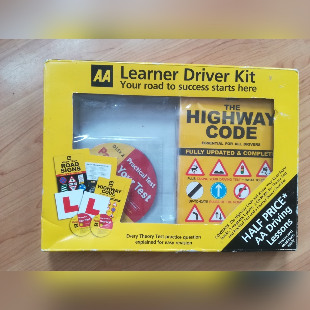 AA Learner Driver Kit angielski kurs na prawko Poznań Licytacja