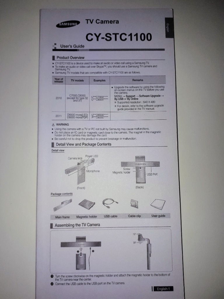 Kamera TV Samsung CYSTC1100 Łódź Kup teraz na Allegro Lokalnie