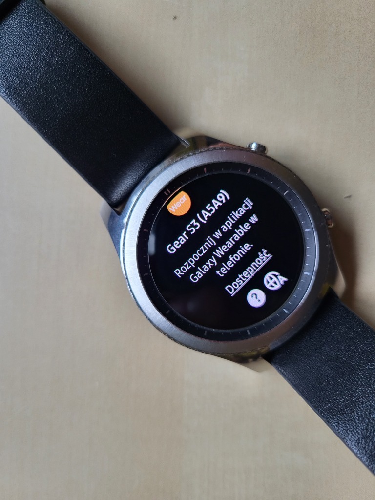 Zegarek smartwatch Samsung Gear S3 Classic IGŁA Kraków Kup teraz na