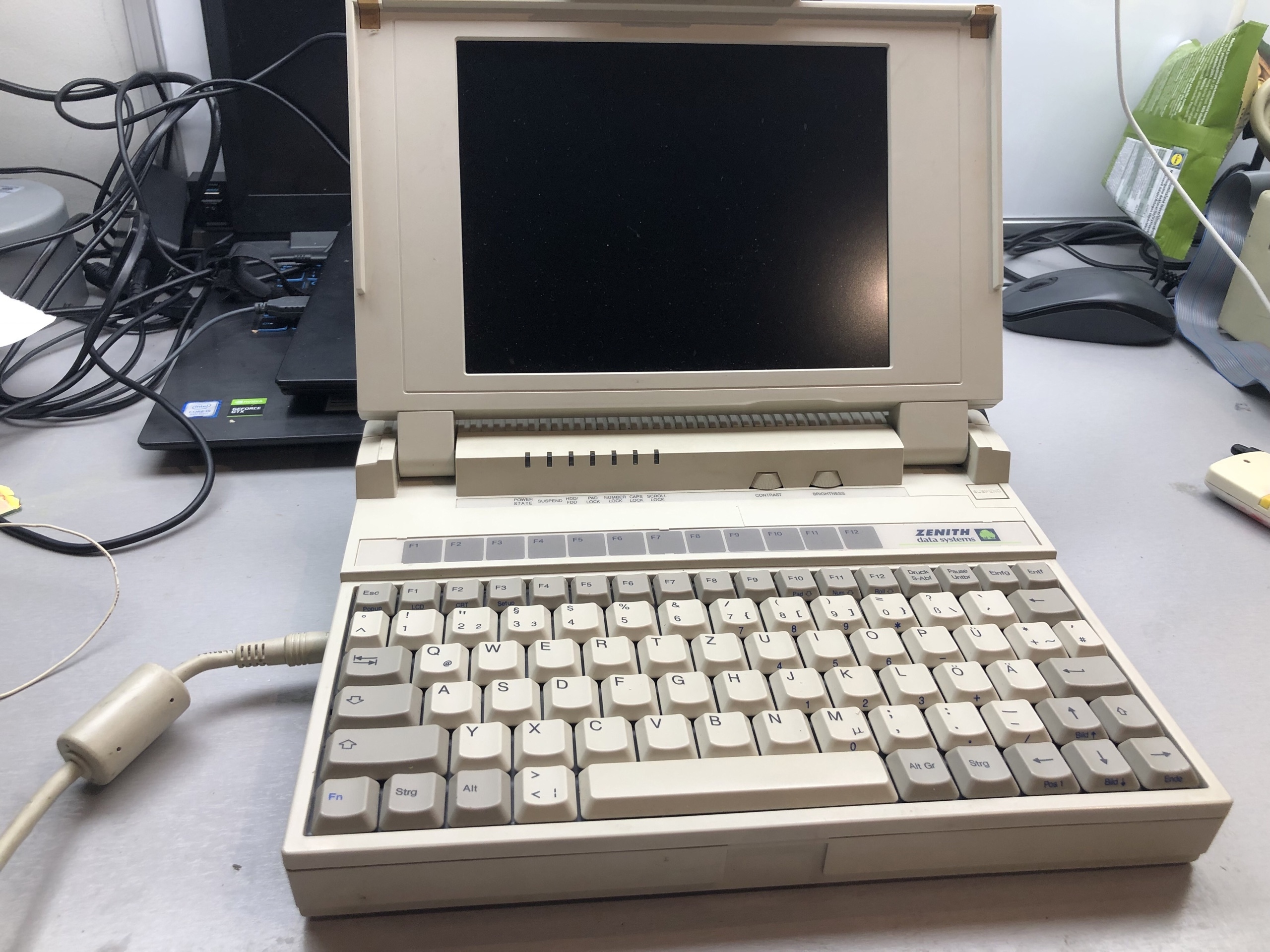 laptop Zenith Masterport 386SX Wrocław Kup teraz na Allegro Lokalnie