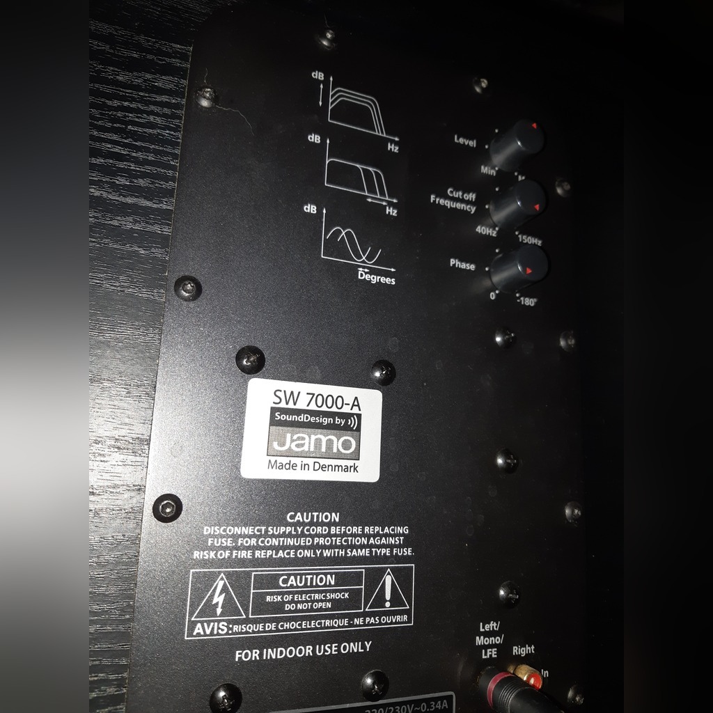Jamo SW 7000A 100W Subwoofer aktywny Kraków Kup teraz na Allegro