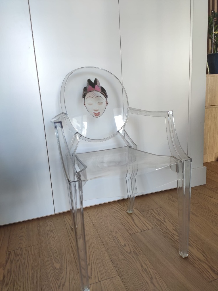 Kultowe krzesło Kartell Louis przezroczyste Warszawa Kup teraz na