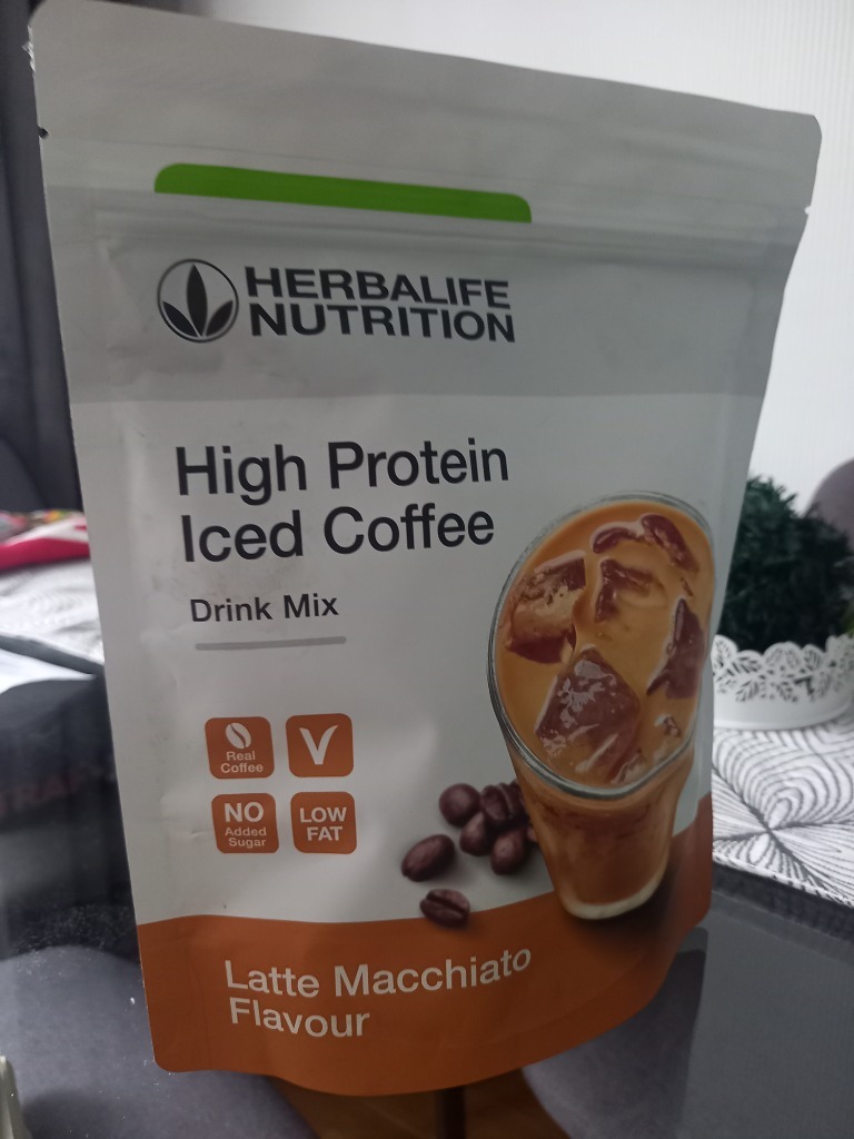 Herbalife HIGH PROTEIN ICED COFFEE Latte Macchiato Płock Kup teraz