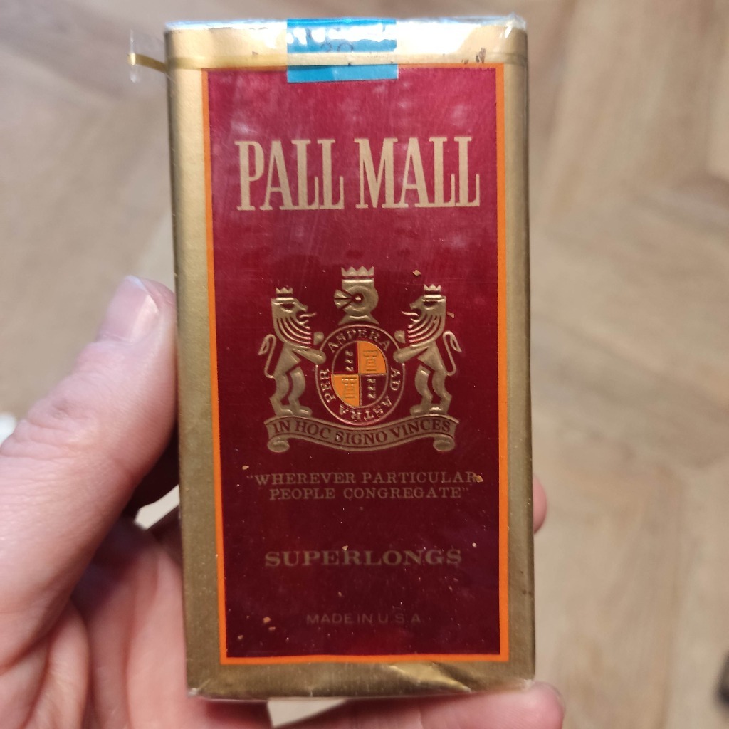 Kolekcjonerskie papierosy Pall Mall super longs Żary Kup teraz na