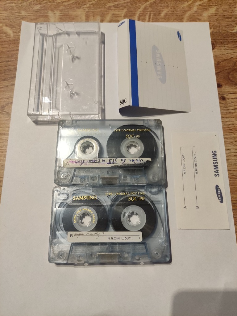 Kaseta Samsung sqc 90 czysta okładka naklejka Bolechowo Kup teraz