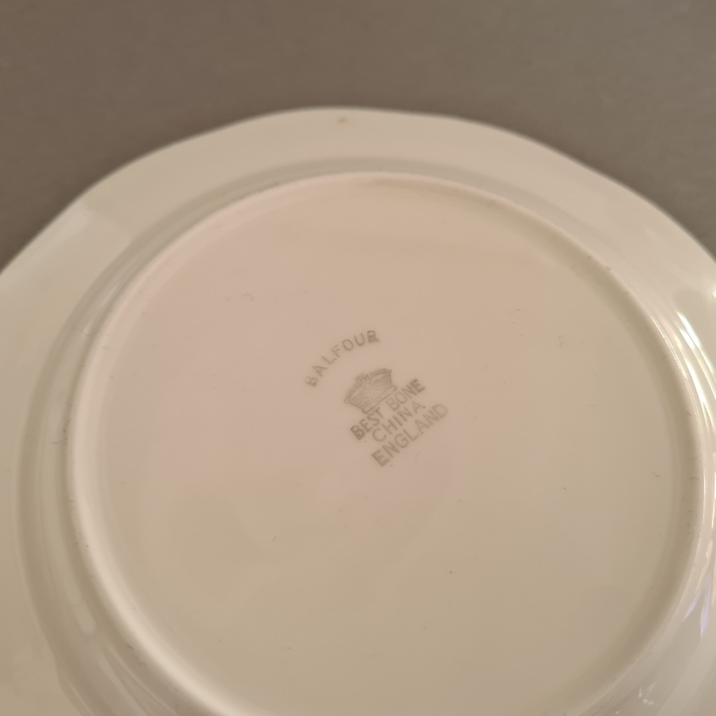 Trio, porcelana BEST BONE CHINA ENGLAND BALFOUR Rzeszów Kup teraz