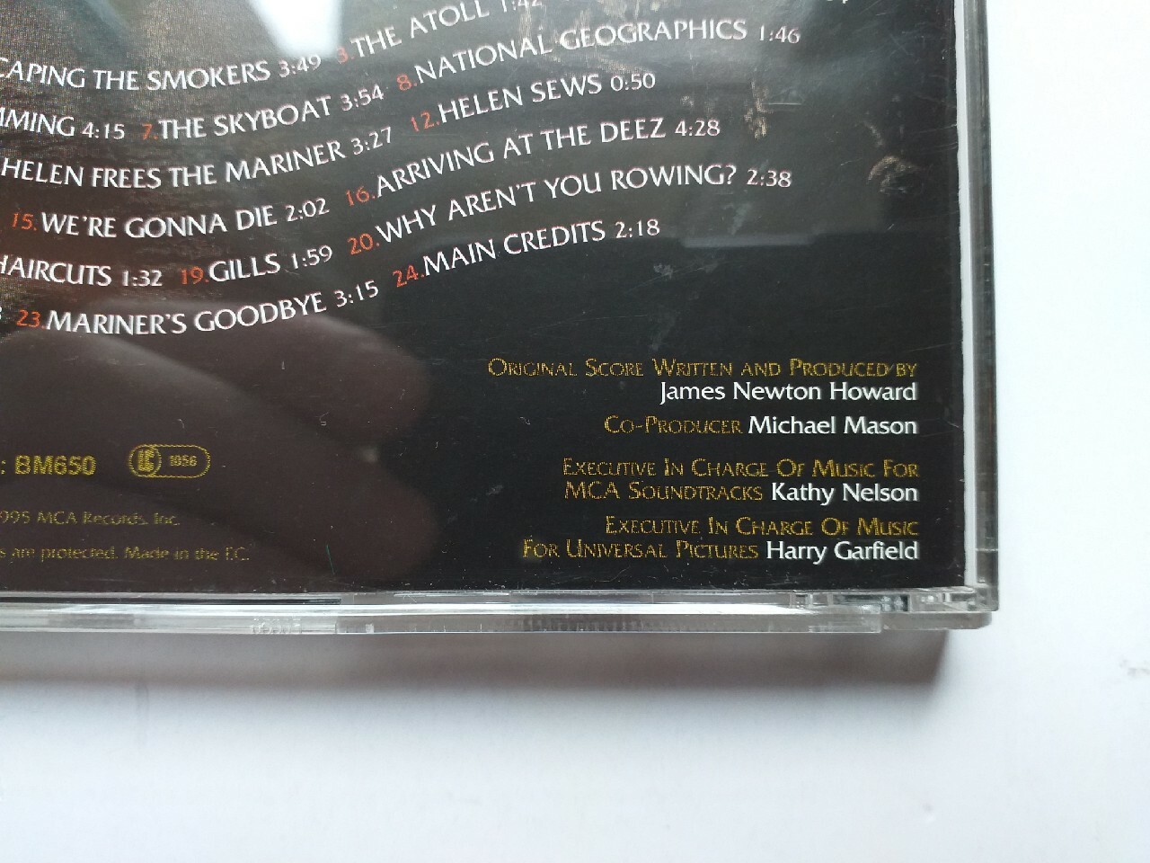 WATERWORLD Soundtrack CD James Newton Howard Pszów Kup teraz na