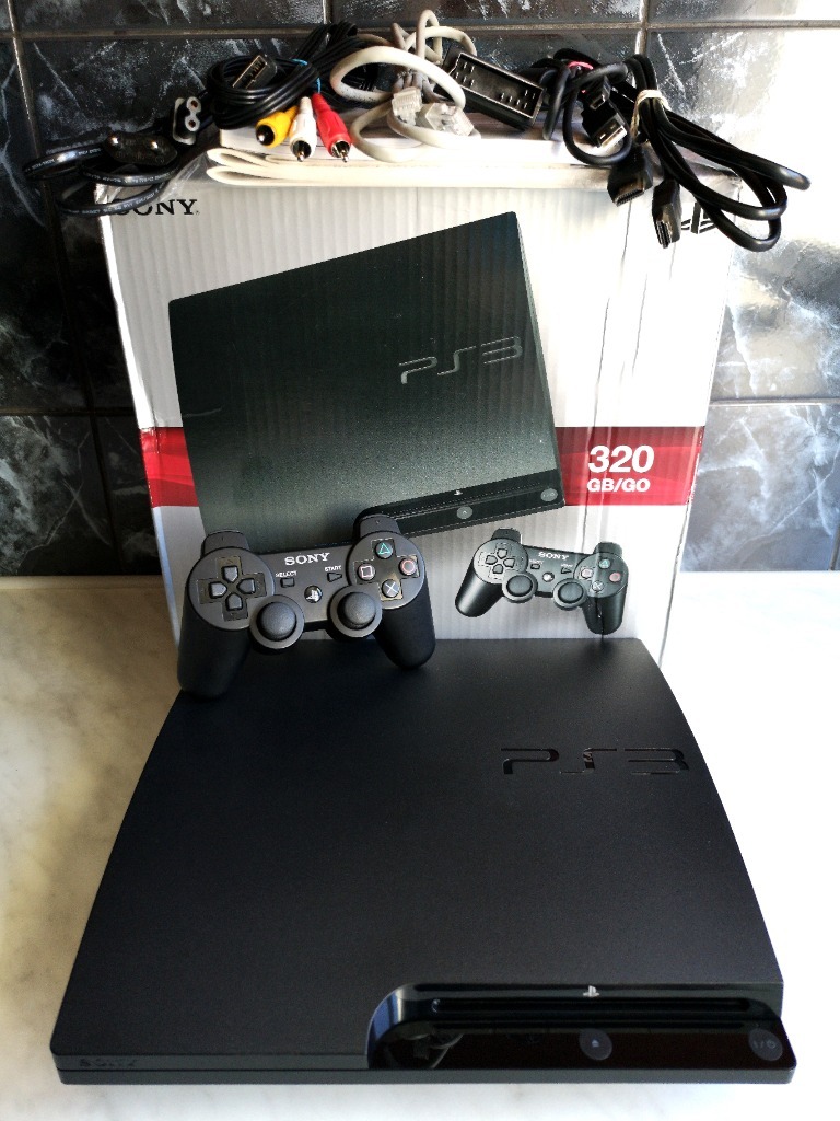 Konsola PS3 Slim 320gb CECH3004B PlayStation 3 Wejherowo Kup teraz