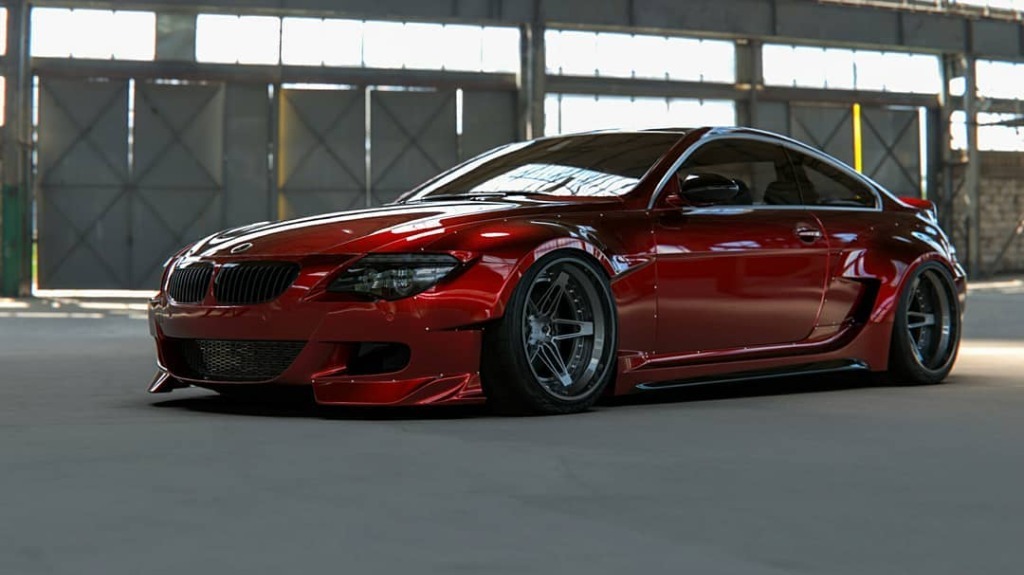 BMW 6 M6 E63 E64 WIDE BODY KIT POSZERZENIA SPOILER Przemyśl Kup