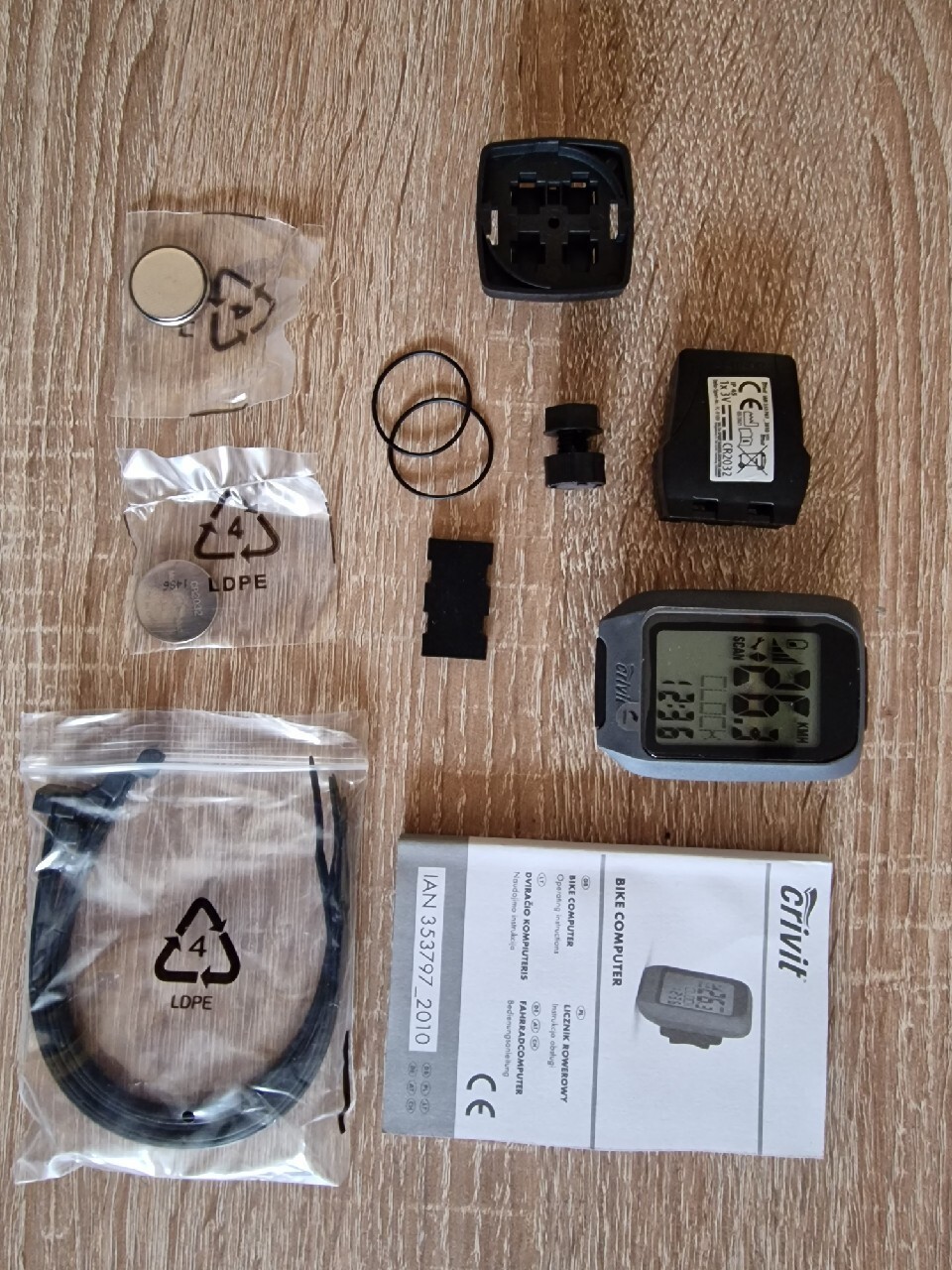 Crivit bike computer, licznik bezprzewodowy rower Białystok Kup