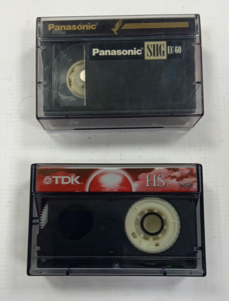 2 kasety VHS C 60 minut każda Panasonic SHG EC60 Prudnik Kup teraz