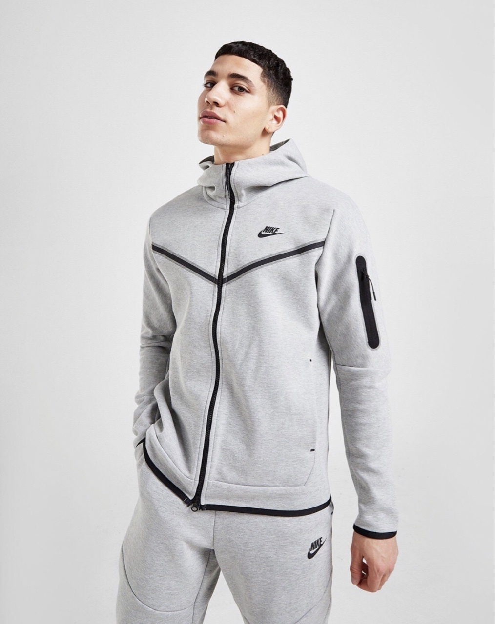 Nike Tech Fleece szary dres set nowy Warszawa Kup teraz na Allegro