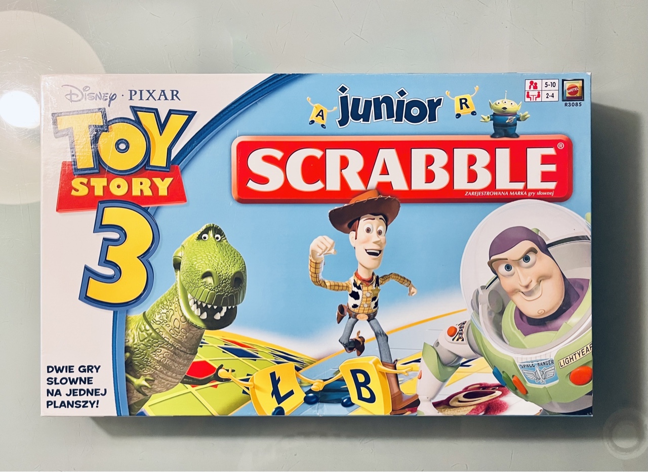 TOY STORY 3 Scrabble Junior Warszawa Kup teraz na Allegro Lokalnie
