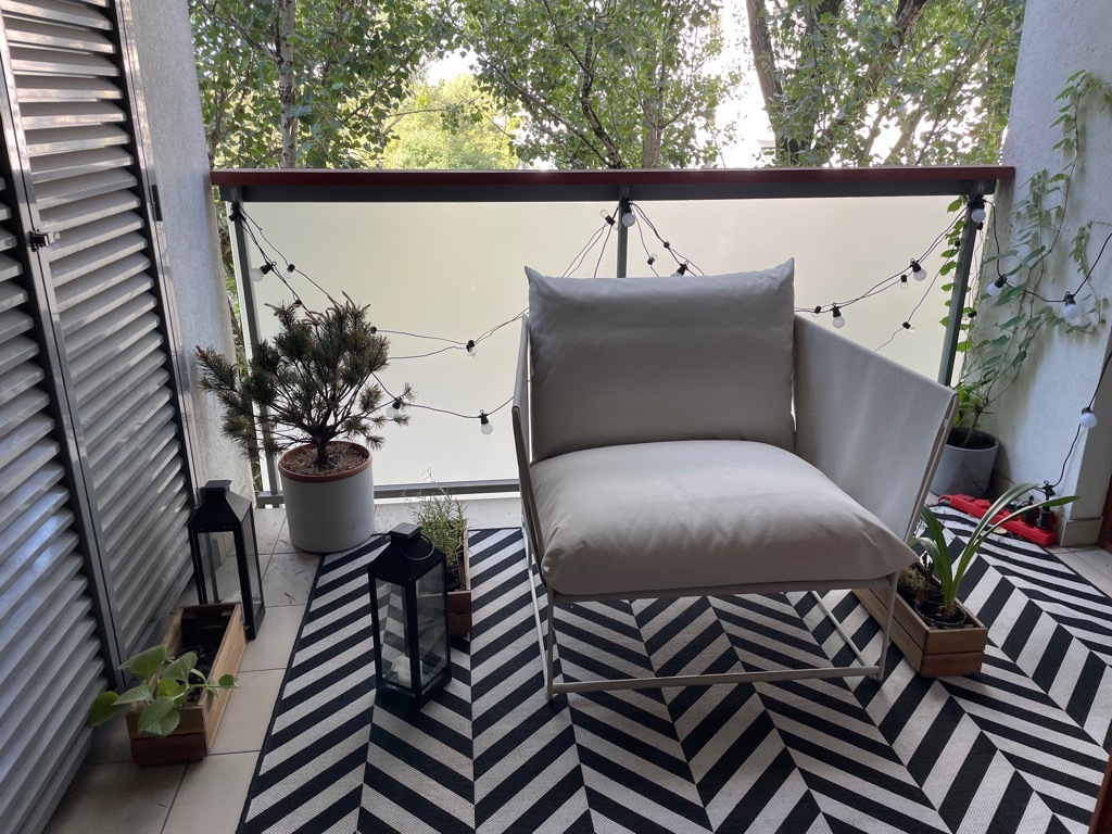 Fotel wew/zew IKEA HAVSTEN Warszawa Kup teraz na Allegro Lokalnie