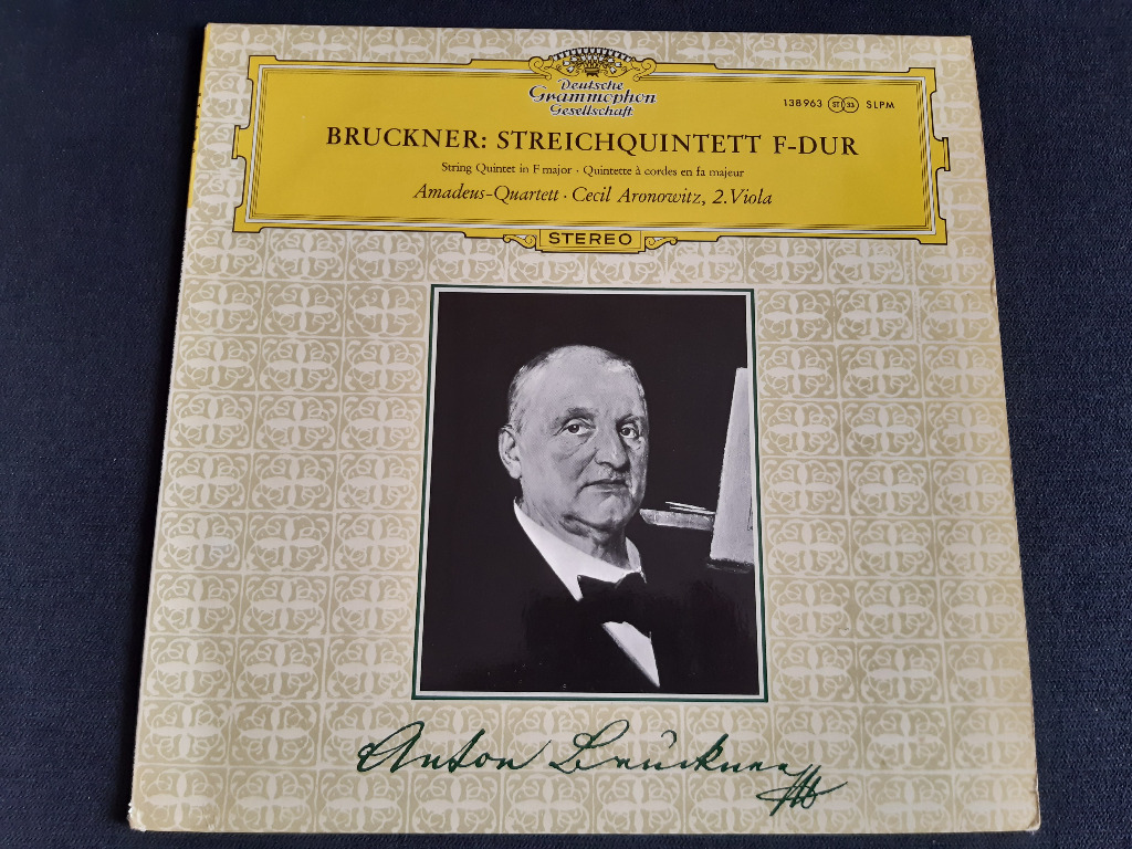 Bruckner Quintet / Amadeus Quartett Aronowitz Kraków Kup teraz na