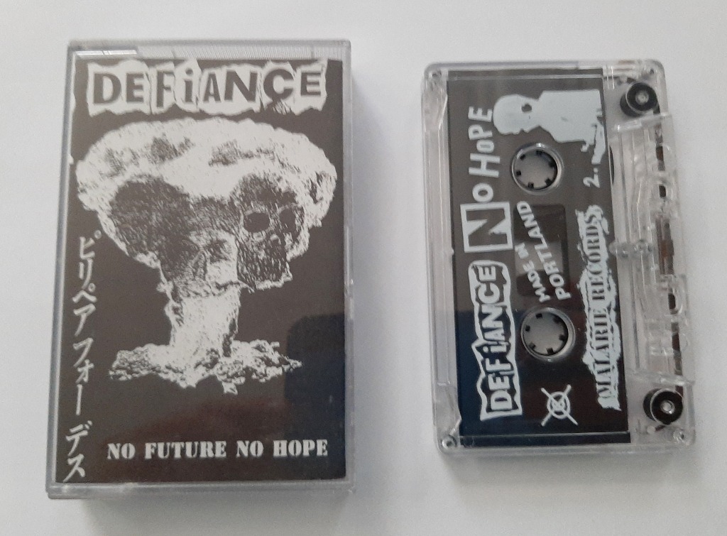 Defiance No Future No Hope kaseta Łódź Kup teraz na Allegro Lokalnie