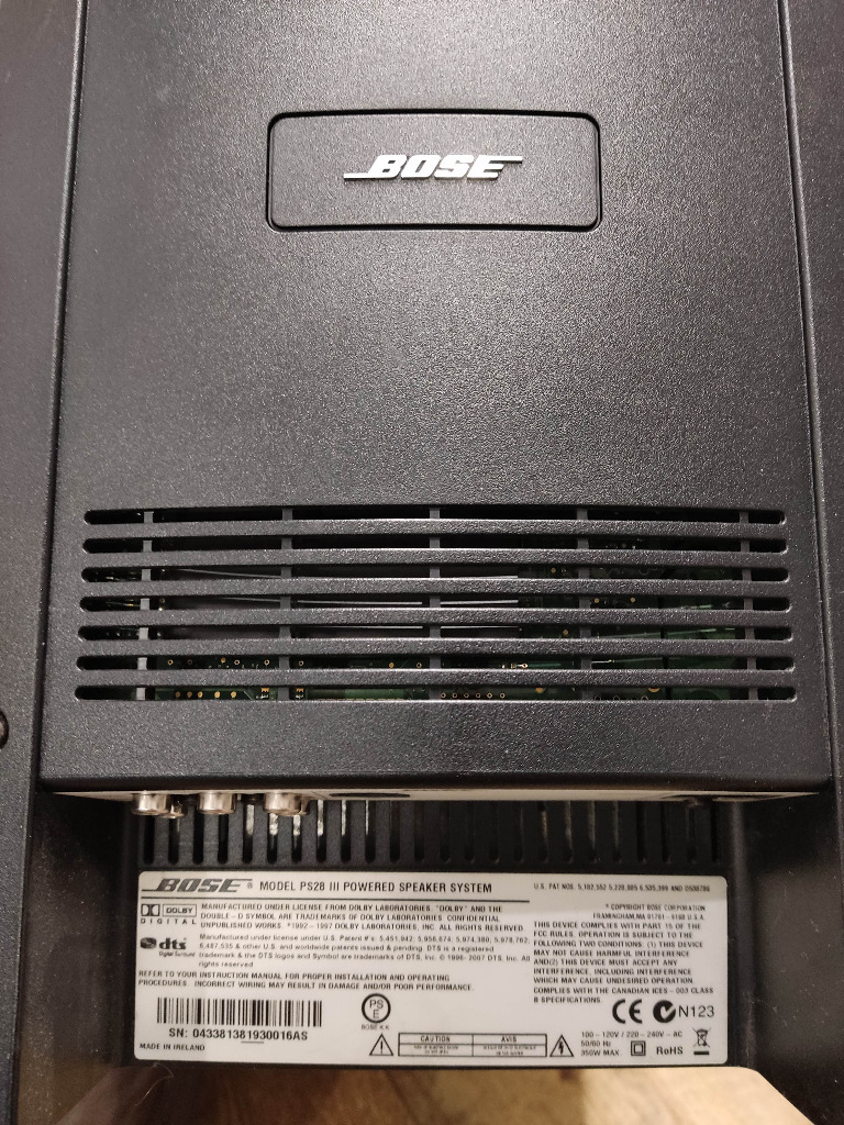 Subwoofer BOSE PS28 III jak nowy Jabłonna Licytacja na Allegro Lokalnie