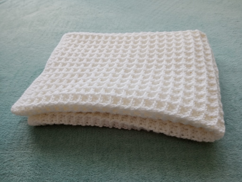 Kocyk niemowlęcy na szydełku, handmade-rękodzieło | Pabianice | Kup