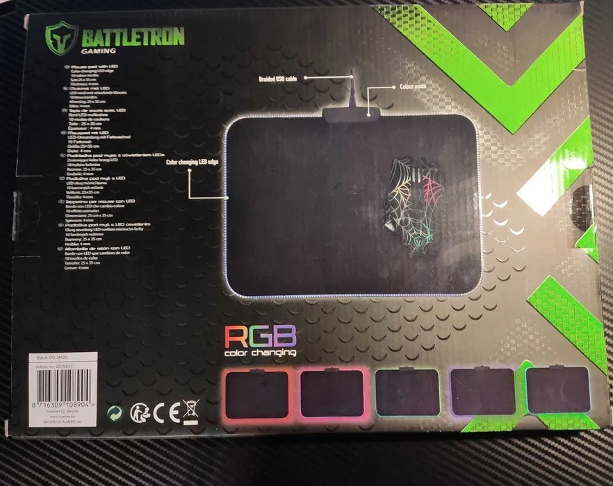 Podkładka Battletron Mouse Pad With Led Bielawy Kup teraz na