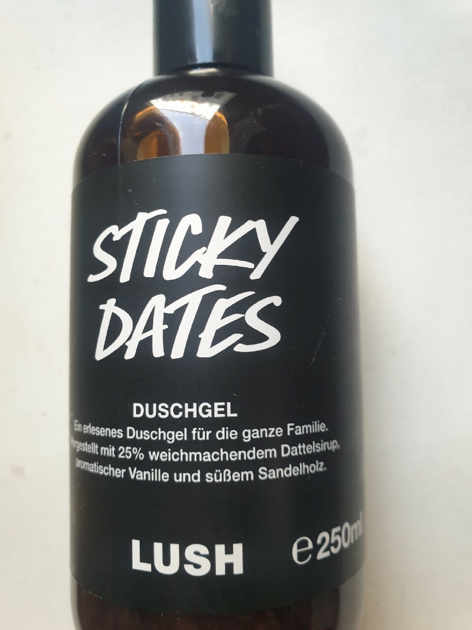 LUSH Sticky Dates 250ml żel pod prysznic Łódź Kup teraz na Allegro